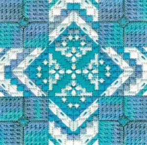Needle Delights TURQUOISE TRAIL fil compté motif aiguille