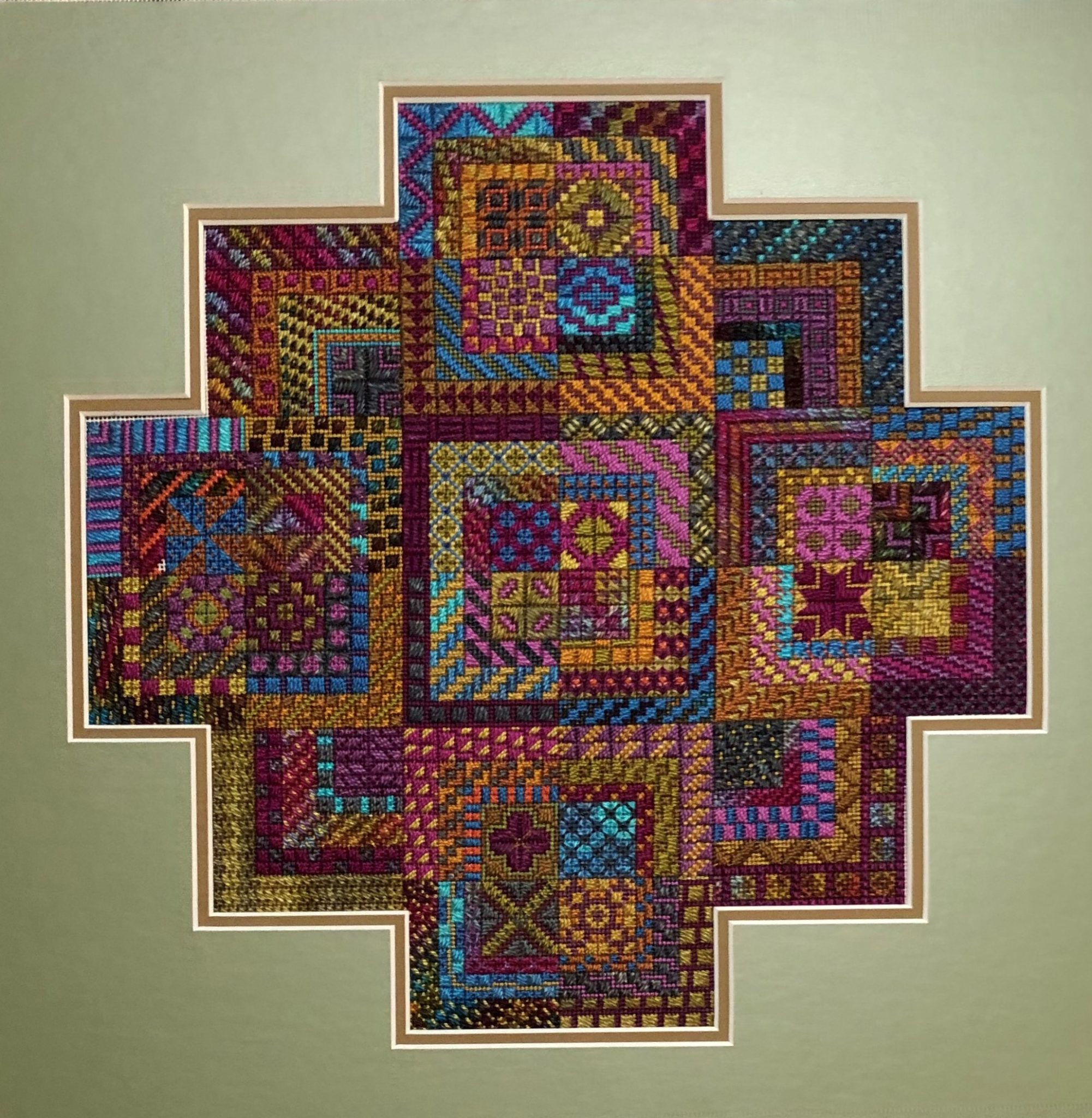 Kit De Broderie Needle Delights – Turquoise Trail – Motif Compté